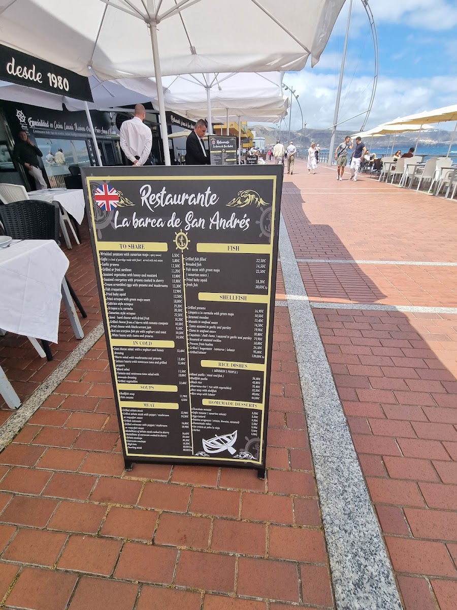 Menu Restaurante La Barca De San Andres-2