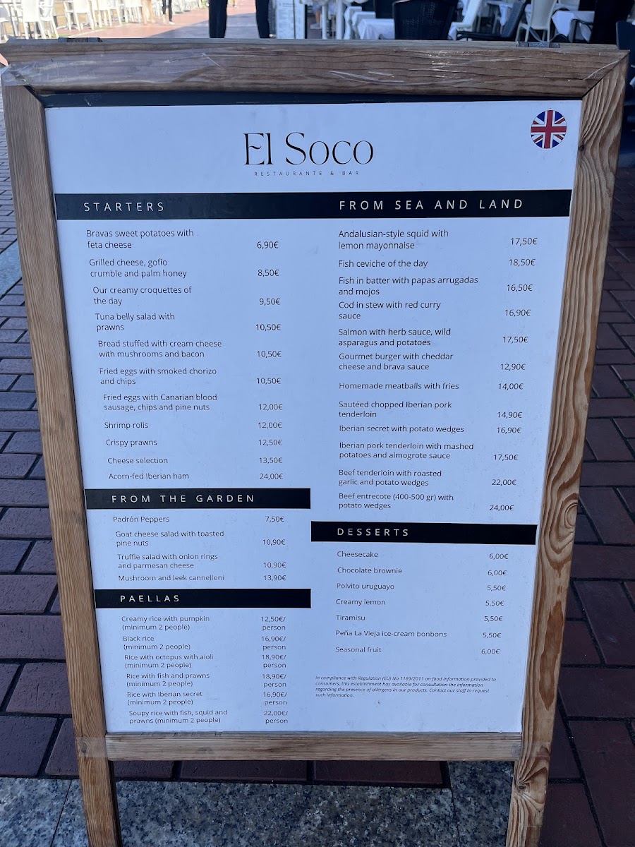 Menu Restaurante La Barca De San Andres-7